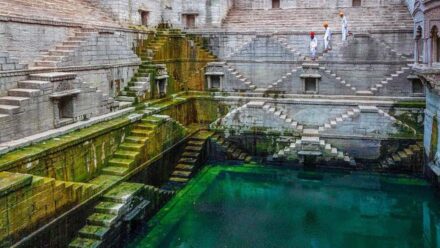 Stepwell in India.