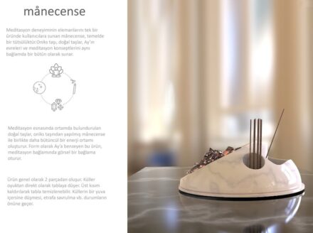 Irem Aslan: „Manecense“ presents the elements of the meditation experience to the users in a single onyx product.