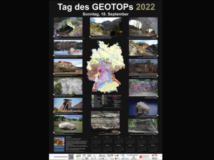 Poster zum Tag des Geotops 2022.