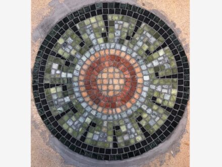 Teilnehmerarbeit aus dem Mosaik-Kurs.