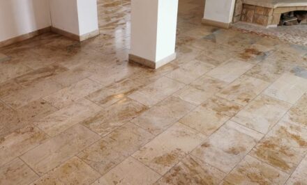 Marble Polish Crema from Marmur-Plytki company.