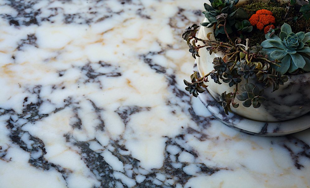 Afyon Calacatta Marble from Efesus Stone company.