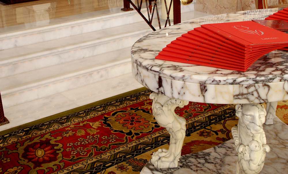 Afyon Calacatta Marble from Efesus Stone company.