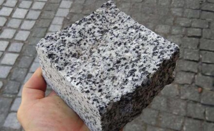 Gray Ukraine granite from TD Kometa company.