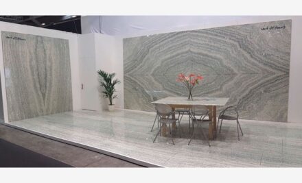 Vers d’Estours marble from France.