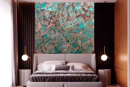 Semi-precious Amazonite.