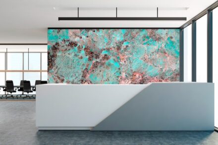 Semi-precious Amazonite.