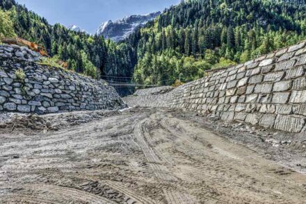 Das neue Tal des Bondasca-Baches.