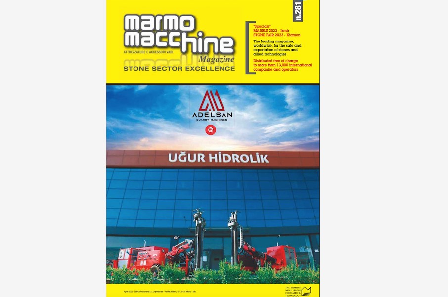 Marmomacchine magazine (#281, April 2023) reports about Artificial Intelligence in the Verona Marble Industry