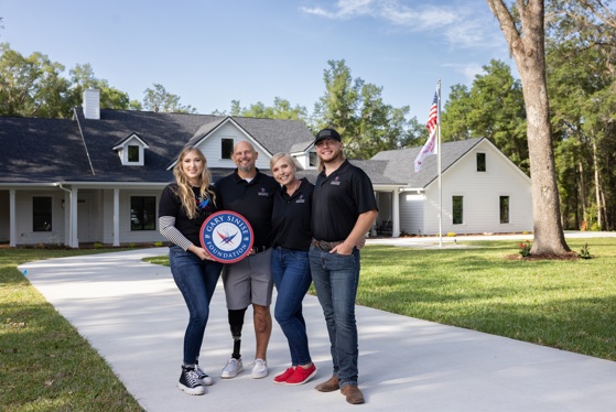 Natural Stone Institute Completes Two Homes with Gary Sinise Foundation