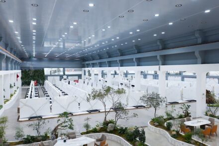 Showroom der Firma Xinpengfei.