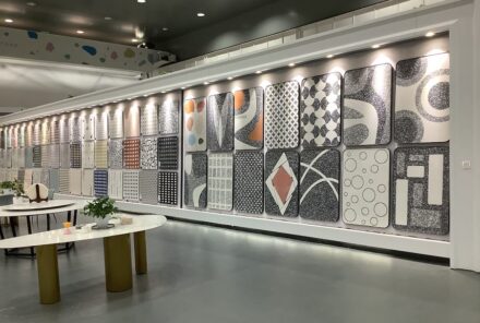 Showroom der Firma Pengxiang.