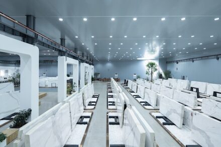 Showroom der Firma Xinpengfei.