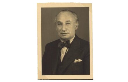 Ein Porträtfoto von Martin Gerson, geboren am 30. Januar 1871 in Frankfurt/Oder, am 25. September 1942 nach Theresienstadt deportiert und dort am 4. April 1943 ermordet. Quelle: Privatsammlung, Angelika Lemke Rechte: Rechte vorbehalten – Freier Zugang.
