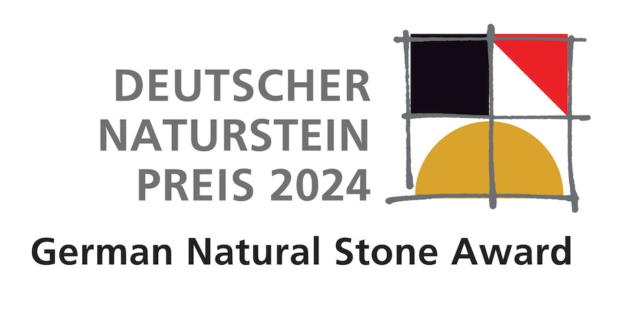 Logo des Deutschen Naturstein-Preises 2024.