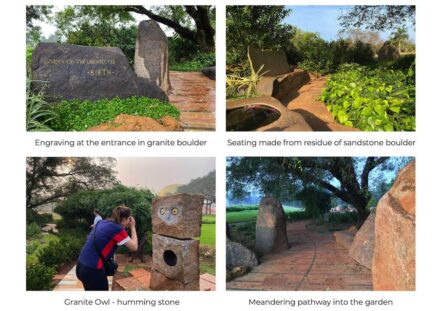 Besondere Erwähnung Landschaftsarchitektur: Architektin Mona Doctor-Pingel (Studio Naqshbandi) für Garden Of The Unexpected, in Auroville, Bundesstaat Tamil Nadu.