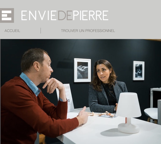 In the French blog “Envie de Pierre“, architect Elisabeth Polzella from Lyon discusses the ecological footprint of building materials