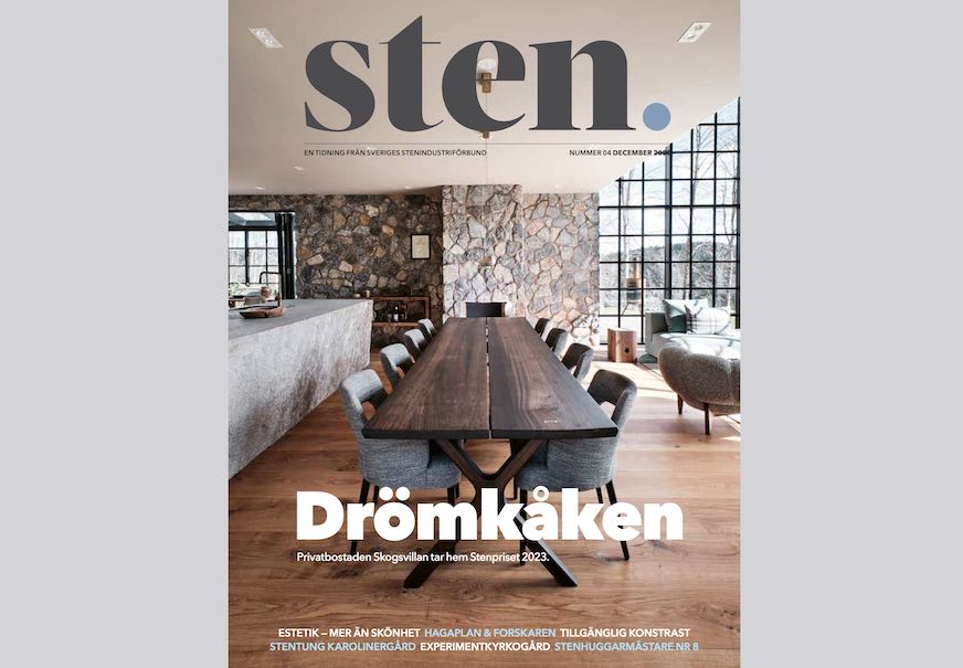 Swedish Natural Stone Association‘s magazine “Sten“ (04/23) discusses the national approval process for new quarries
