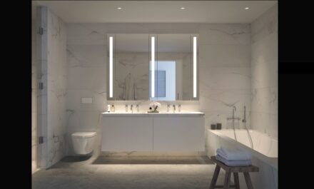 Calacatta Lincoln® white marble.