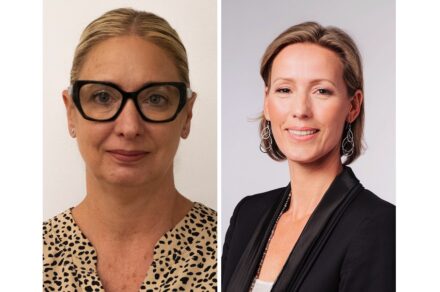 Kim Dumais (left), Alexandra Niedbalski (right).