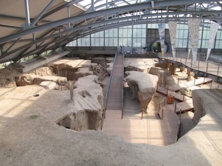 Im ehemaligen Römerbergwerk Meurin. Foto: Wikimedia Commons / Holger Weinandt