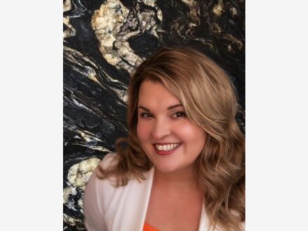Tiffany Biagi, office manager for Advanced Granite Solutions (AGS).