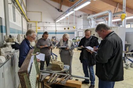 Die Jury der German Craft Skills bei der Arbeit. Foto: bbw/Franziska Böttcher