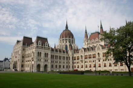 Das Palamentsgebäude in Budapest. Foto: Kőfaragó és Műkőkészítő Vállalkozók Országos Ipartestülete