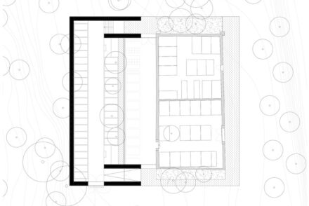 Atelier Régis Roudil Architectes: cemetery in the village of Saint-Antonin-sur-Bayon.