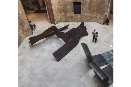 Marble Michelangelo Cielo® flooring at the Pinacoteca do Estado de São Paulo.