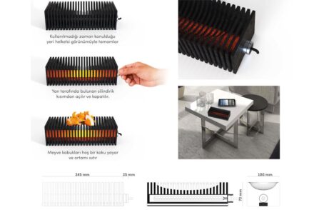 Student category, 1st prize: “Kor“ by Kürșad Keçeci, Resul Ekrem Zengi, Taha Yiğit Bekiroğlu (all: Istanbul Technical University, Architecture).