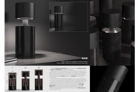 Professional category, Jury Incentive Award: “Raw“ by Muhammed Saner Öztürkler (Anadolu University, Industrial Design).