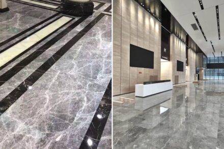 Hermes Grey marble.