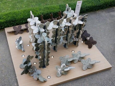 Università degli Studi. Centrorochas, Vivien Coser: “Flowers of Stone.“ Photo: Centrorochas