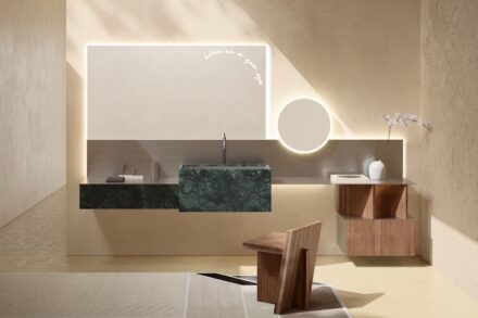 Company: <a href="https://www.salvatoriofficial.com/en/"target="_blank">Salvatori</a>. Collection: “The Small Hours.“ Design: Patricia Urquiola.