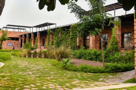 Besondere Erwähnung Landschaftsgestaltung: Architekten Hemali Samant, Ganesh Gulve, Sharad Maheshwari und Prateek Jangid, Projekt Filos 24/7, Jodhpur, Rajasthan.