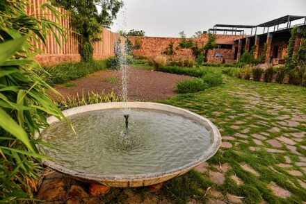 Besondere Erwähnung Landschaftsgestaltung: Architekten Hemali Samant, Ganesh Gulve, Sharad Maheshwari und Prateek Jangid, Projekt Filos 24/7, Jodhpur, Rajasthan.