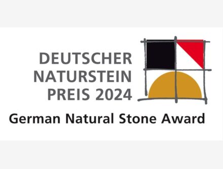 Das Logo des Deutschen Naturstein-Preises 2024.