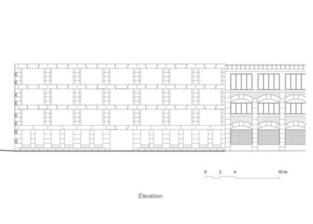 Atelier Archiplein: Massivbau mit Naturstein.