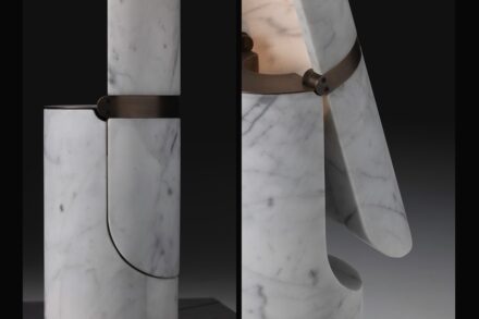 Stehlampe „Reverence“ der Designer von atelier oï.