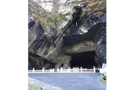 Valentia Slate: quarry entrance.