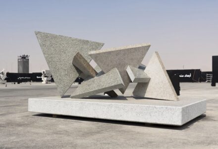 Jordi Raga: „Spark“, Tuwaiq Sculpture Symposium.