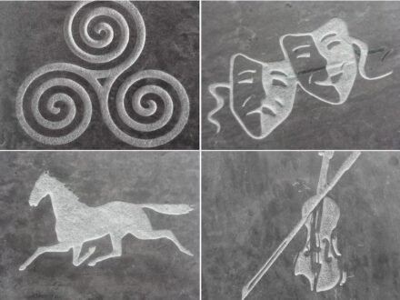 Photos: Valentia Slate.