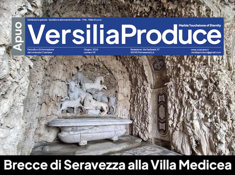 The Grotta degli Animali in the Villa Medicea di Castello is one of the topics in the magazine “ApuoVersiliaProduce” (#141) of the Cosmave Association