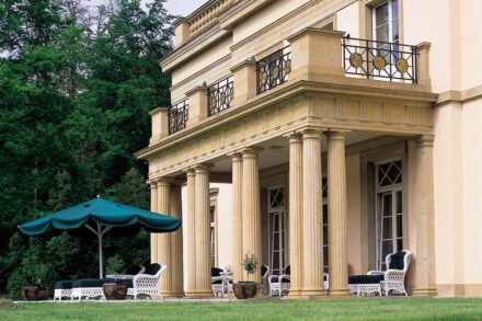 Reinhardtsdorfer sandstone: villa in Frankfurt/Main, Germany.