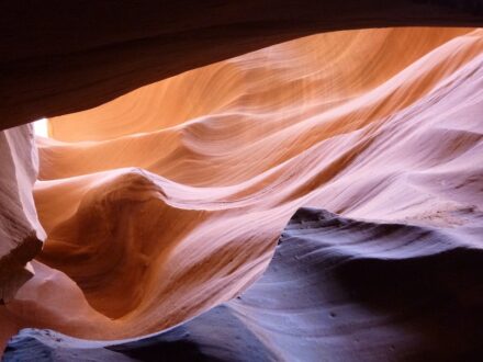 Antelope Canyon, USA. Photo: Katrin Blank
