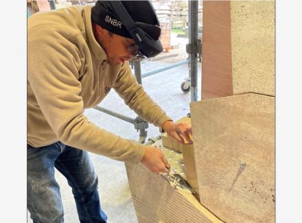 SNBR: Bricklaying with augmented reality.