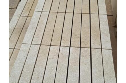 Gebäude der Architektin Pepa Diáz und der spanischen Firma Rosal Stones mit Steinbricks.