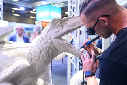 Naturstein und die Technik drumherum sind traditionell ein Fokus der Stone+tec.