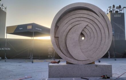 Antonio Vigo: “Unlimited Dreams,“ Tuwaiq Sculpture Symposium 2024.